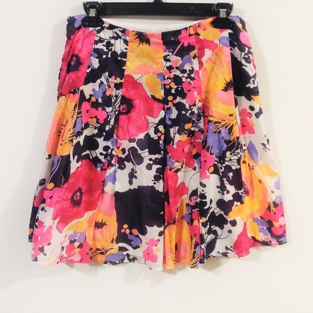 New York‎ & Co Floral Skirt Mini Skirt NWT